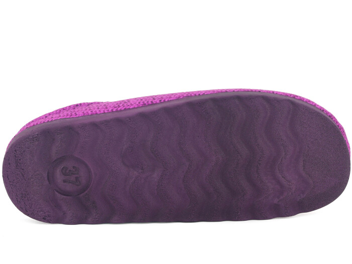 Gezer Zenne 16568.00 Gondol Baskılı Kışlık Ev Terliği Mor - 3