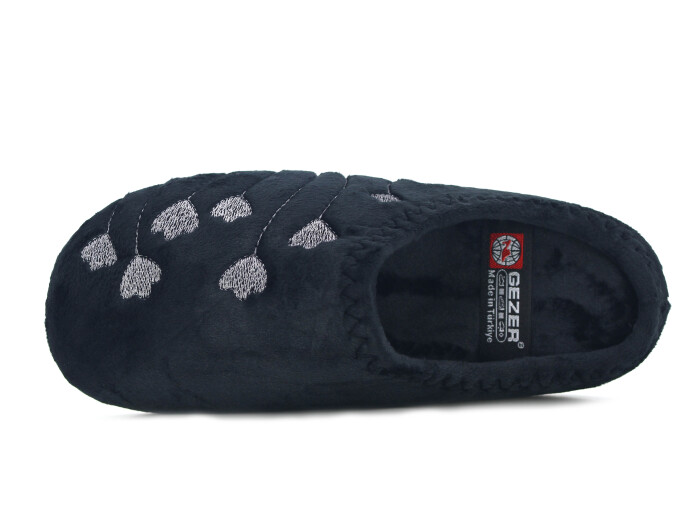 Gezer Zenne 16590.00 Nakışlı Gondol Ev Terliği Siyah - Gezer (1)