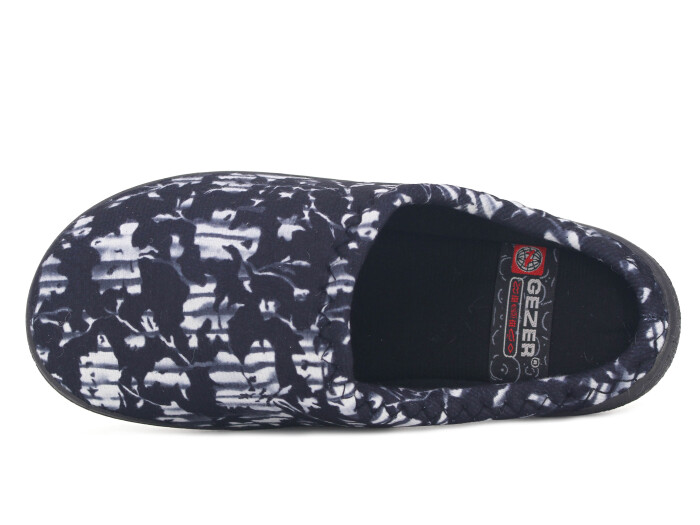 Gezer Zenne 16622.00 PVC Gondol Kışlık Ev Terliği Siyah - Gezer (1)