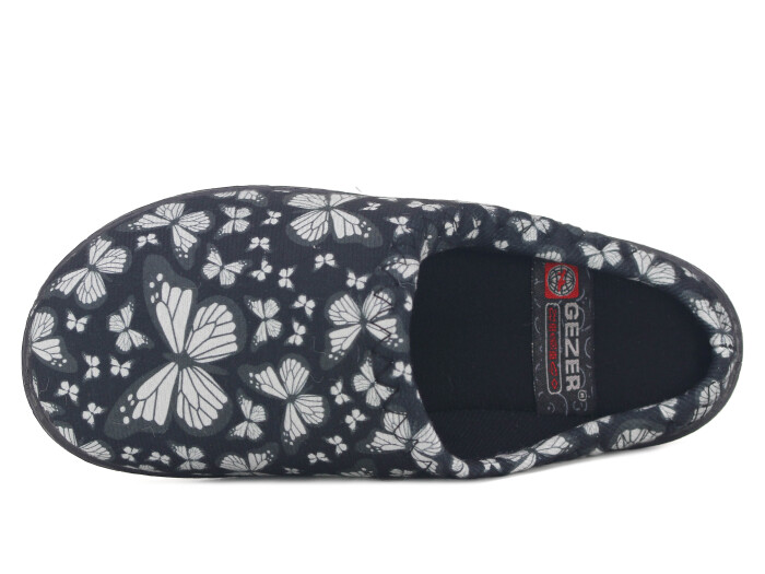 Gezer Zenne 16626.00 PVC Gondol Kışlık Ev Terliği Siyah - Gezer (1)