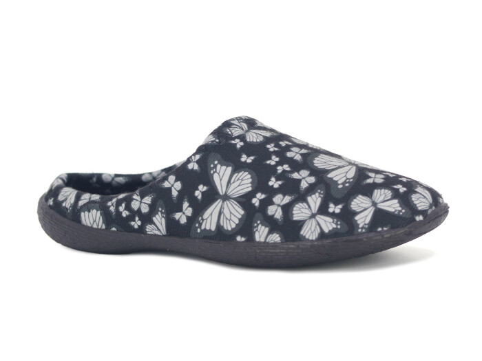 Gezer Zenne 16626.00 PVC Gondol Kışlık Ev Terliği Siyah - Gezer