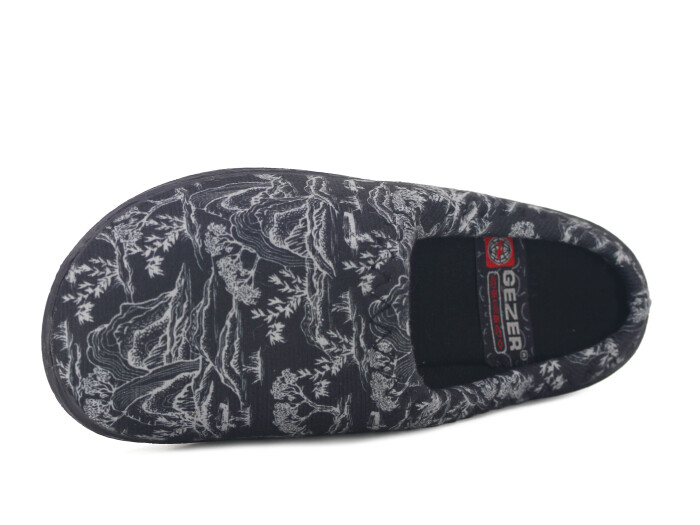 Gezer Zenne 16629.00 PVC Gondol Kışlık Ev Terliği Siyah - Gezer (1)