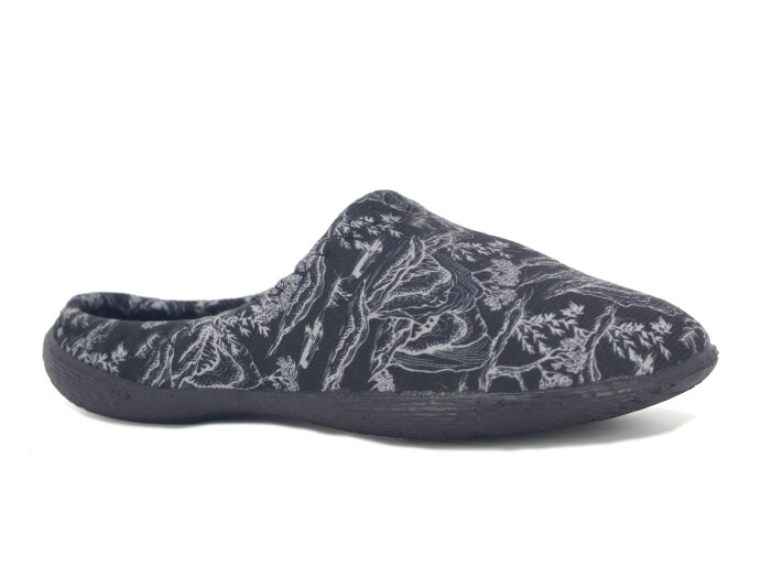 Gezer Zenne 16629.00 PVC Gondol Kışlık Ev Terliği Siyah - Gezer