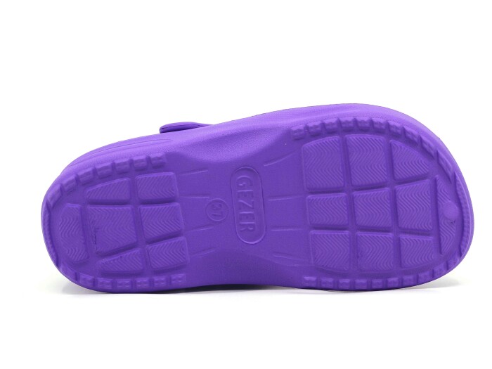 Gezer Zenne 16706.00 Delikli Eva Cross Terlik Eflatun - 3