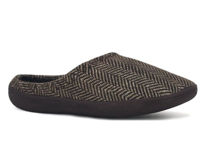 Gezer Zenne 16714.00 PVC Gondol Kışlık Ev Terliği Kahve - Gezer