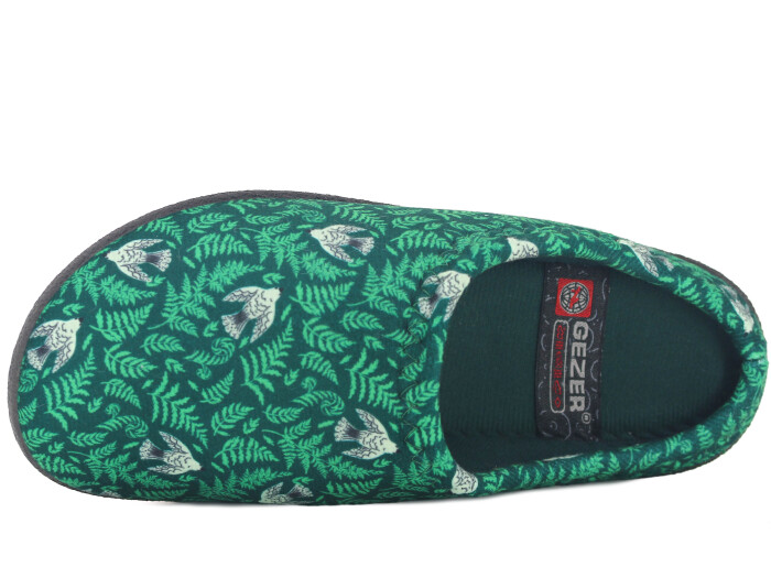 Gezer Zenne 16834.00 Gondol Kışlık Ev Terliği Petrol Yeşili - Gezer (1)