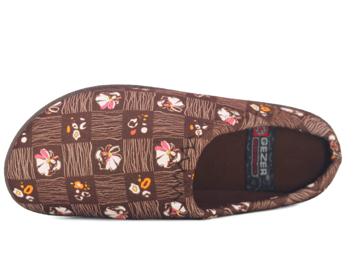 Gezer Zenne 16836.00 Gondol Kışlık Ev Terliği Kahve - 2