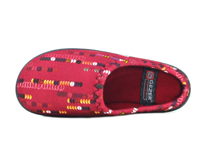 Gezer Zenne 16686.00 PVC Gondol Kışlık Ev Terliği Bordo - 2