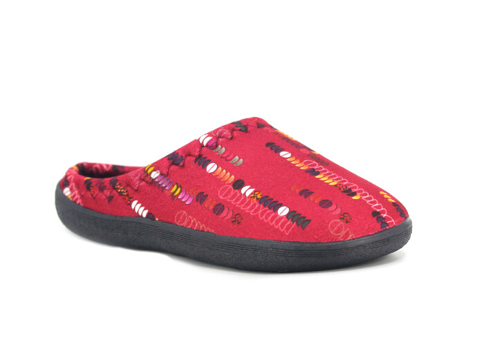 Gezer Zenne 16686.00 PVC Gondol Kışlık Ev Terliği Bordo - Gezer