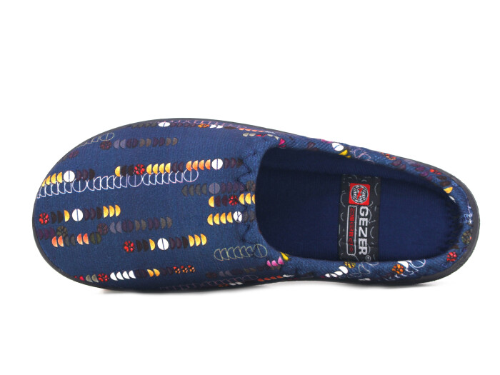 Gezer Zenne 16686.00 PVC Gondol Kışlık Ev Terliği Lacivert - Gezer (1)