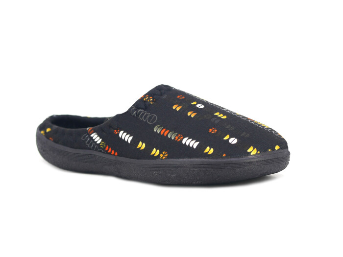 Gezer Zenne 16686.00 PVC Gondol Kışlık Ev Terliği Siyah - Gezer