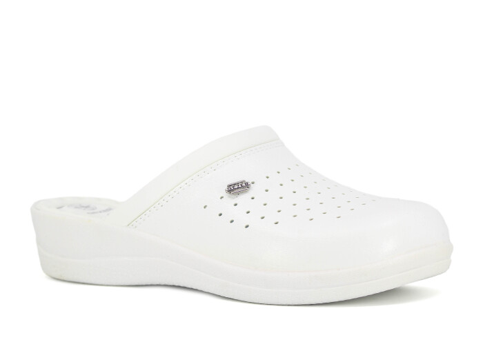 Gezer Zenne 04770.00 Noktalı Sabo / Tıbb Sabo / Tıbbi Terlik Beyaz - 1