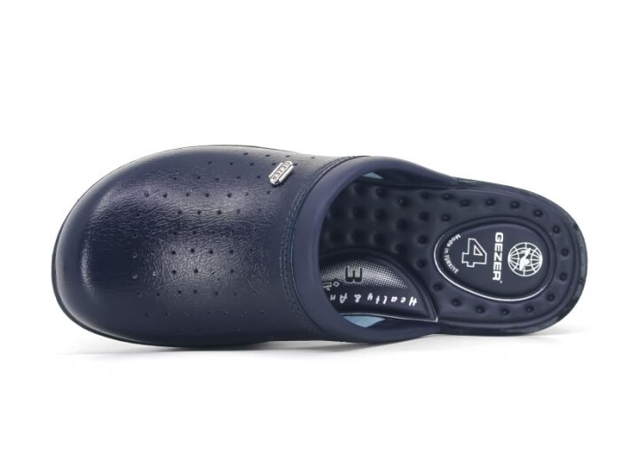 Gezer Zenne 04770.00 Noktalı Sabo / Tıbb Sabo / Tıbbi Terlik Lacivert - 2