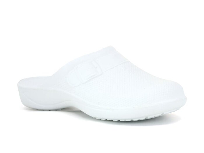 Gezer Zenne 06027.00 Tek Toka Sabo Kapalı Eva Terlik Beyaz - Gezer