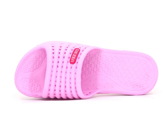 Gezer Zenne 8413 Çizgili Açık Eva Terlik Açık Pembe