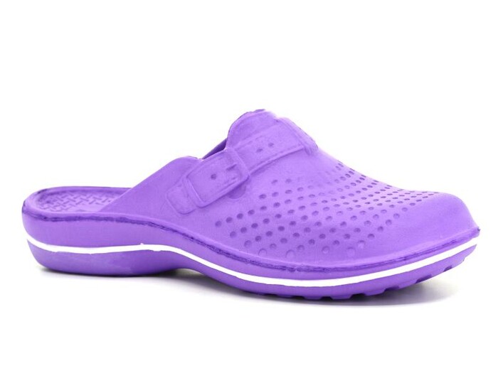 Gezer Zenne 08679.00 Tek Toka Sabo Kapalı Eva Terlik Eflatun - Gezer