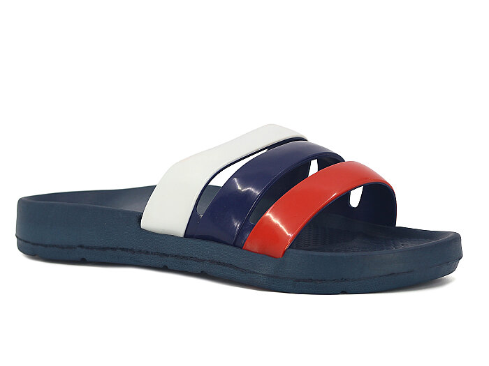 Gezer Zenne 09651.00 Eva Terlik Beyaz - Kırmızı - Lacivert - 1