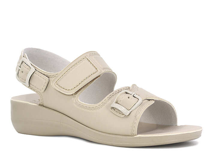 Gezer Zenne 04321.00 Kayroka Hac Umre Sandalet Bej - Gezer