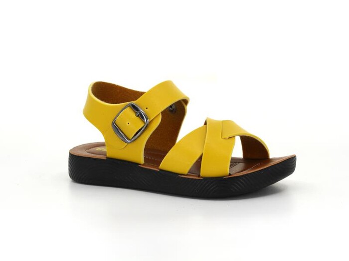 Goflex Patik P-52775 Enj. Kız Sandalet Sarı - 1