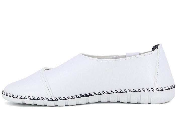 Gündoğdu Zenne 101 Babet Ayakkabı Beyaz - 2