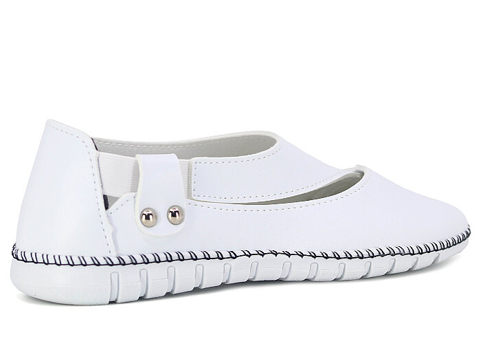 Gündoğdu Zenne 101 Babet Ayakkabı Beyaz - 3