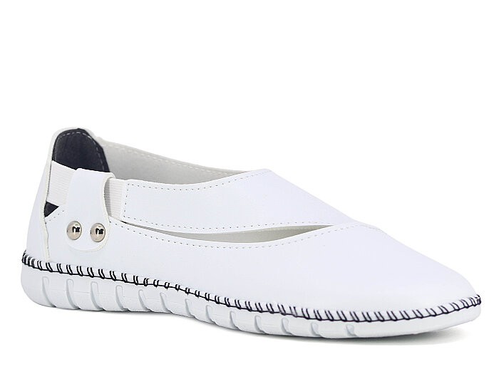 Gündoğdu Zenne 101 Babet Ayakkabı Beyaz - 1