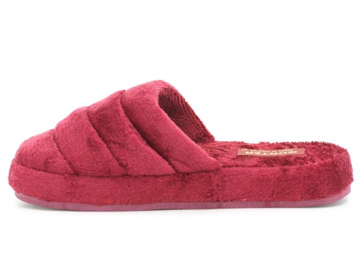 Gürter Zenne Kapalı Atom Kışlık Ev Terliği Bordo - Gürter (1)