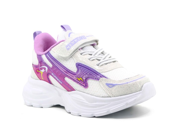 Hammırcek Filet 528 Anorak Spor Ayakkabı Beyaz - Pembe - Hammırcek