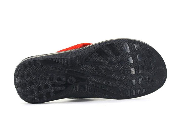 Hedef Garson M1101 Sport Parmak Arası Terlik Siyah - Kırmızı - 3