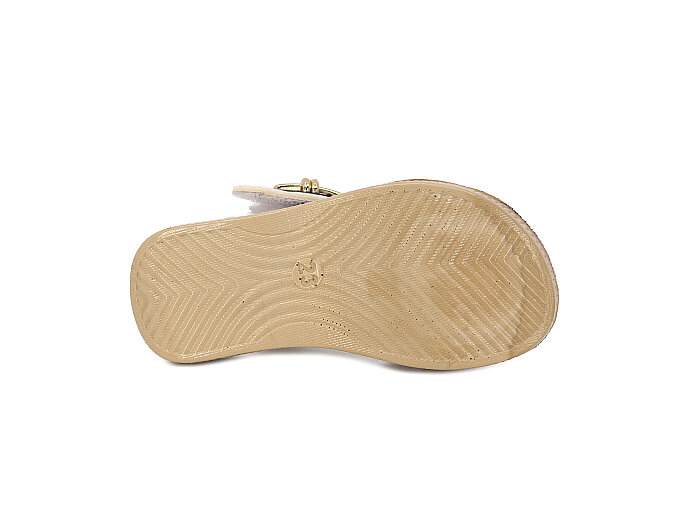 Henedi Bebe B-967 Taşlı Sandalet Beyaz - 3