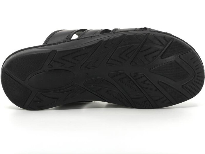 Hınıs Merdane 1030 Deri Günlük Terlik Siyah - 3