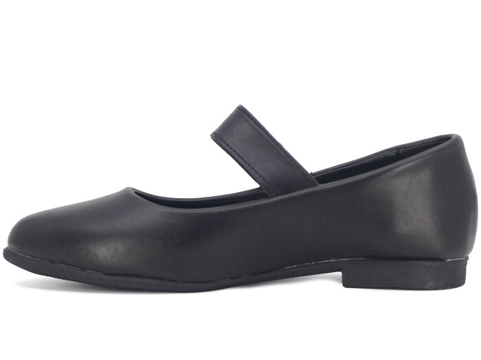 İmaj Zenne Düğmeli Babet Ayakkabı Siyah - İmaj (1)