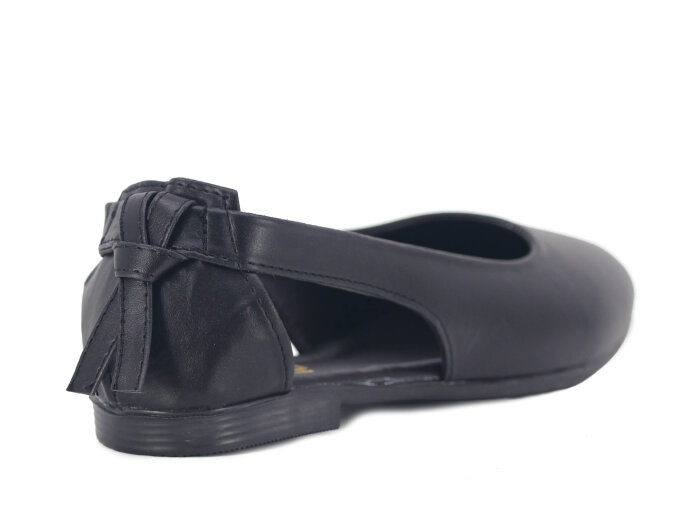 İmaj Zenne Fiyonklu Babet Ayakkabı Siyah - 3