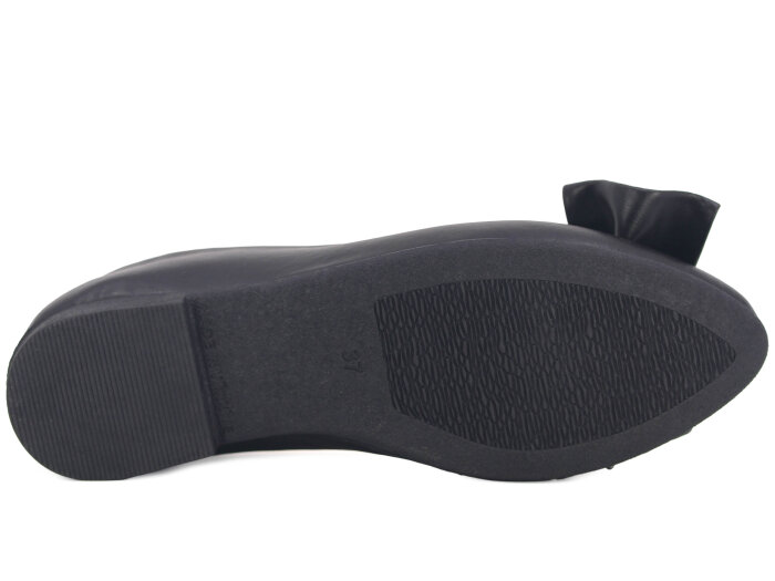 İmaj Zenne Yüzüklü Babet Ayakkabı Siyah - 3