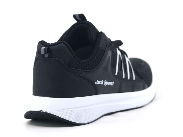 Jack Lion Merdane J43 Anorak Spor Ayakkabı Siyah - Beyaz - 3