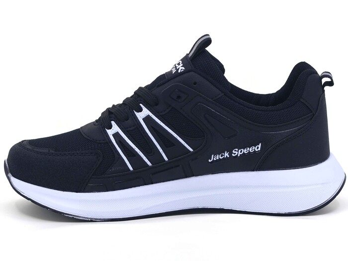 Jack Lion Merdane J43 Anorak Spor Ayakkabı Siyah - Beyaz - 2