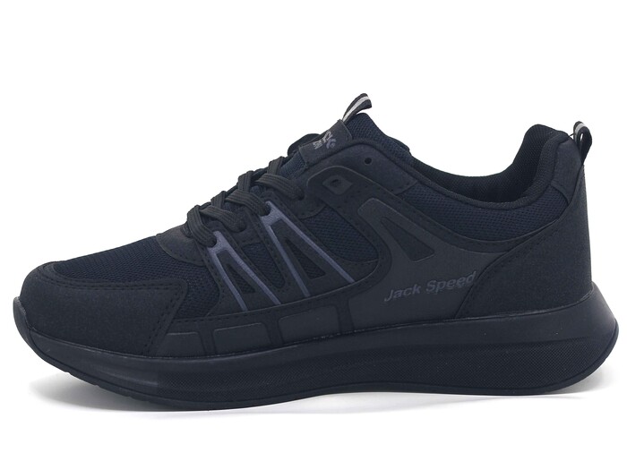 Jack Lion Merdane J43 Anorak Spor Ayakkabı Siyah - Siyah - 2