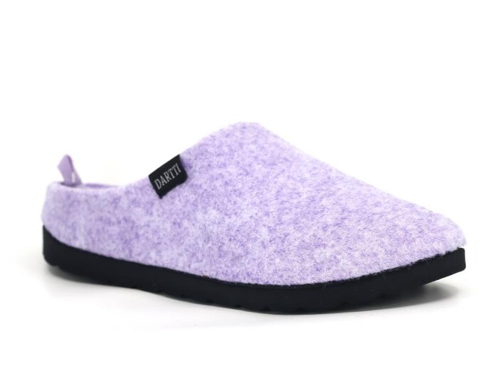 Jasmine Zenne 101-01 Keçeli Ev Terliği Lila - 1