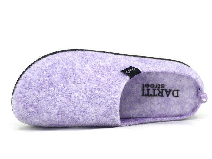 Jasmine Zenne 101-01 Keçeli Ev Terliği Lila - Jasmine (1)