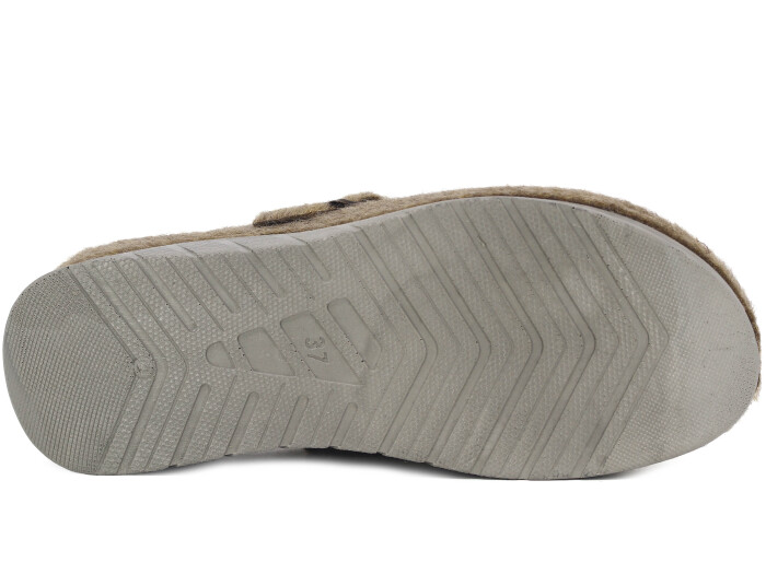 Jasmine Zenne 2025 Sabo 8571 Keçeli Kapalı Terlik Krem - 3