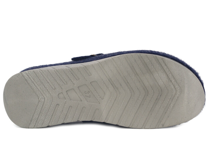 Jasmine Zenne 2025 Sabo 8571 Keçeli Kapalı Terlik Lacivert - 3