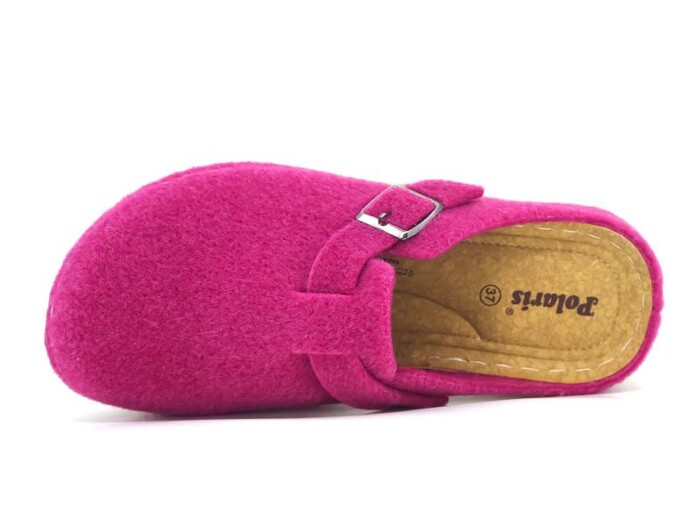 Jasmine Zenne 8571 Keçeli Kapalı Terlik Pembe - Jasmine (1)