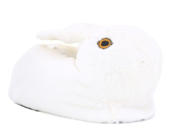 Kar Zenne Tavşanlı Ev Ayakkabısı Tavşanlı Beyaz - Kar