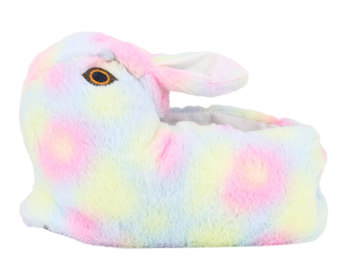 Kar Zenne Tavşanlı Ev Ayakkabısı Tavşanlı Gökkuşağı - 2