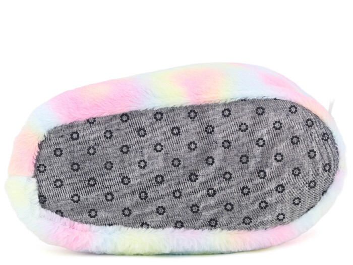 Kar Zenne Tavşanlı Ev Ayakkabısı Tavşanlı Gökkuşağı - 3