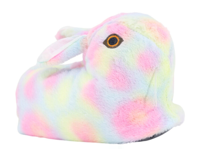 Kar Zenne Tavşanlı Ev Ayakkabısı Tavşanlı Gökkuşağı - 1