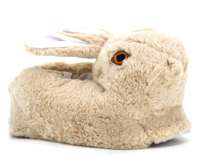 Kar Zenne Tavşanlı Ev Ayakkabısı Tavşanlı Krem - Kar