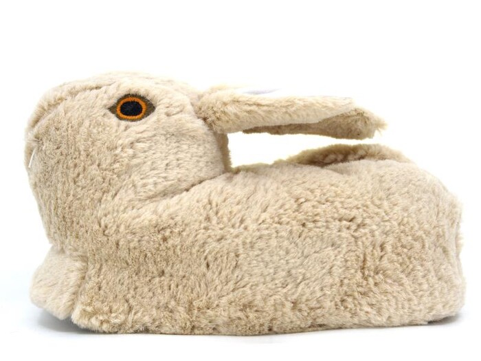 Kar Zenne Tavşanlı Ev Ayakkabısı Tavşanlı Krem - Kar (1)