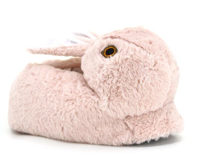 Kar Zenne Tavşanlı Ev Ayakkabısı Tavşanlı Pembe - 1