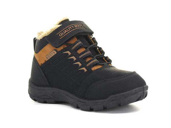 Kebss Filet 7223 Kareli Kutulu Bot Siyah - Taba - Kebss